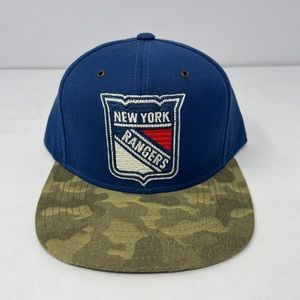 CCM Blue/Camo New York Rangers Hat Cap